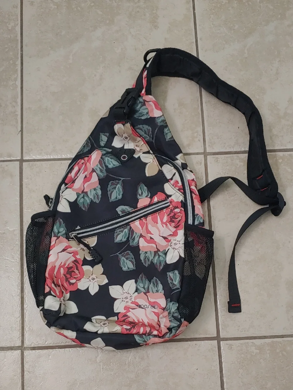 Mosiso Floral Sling Backpack